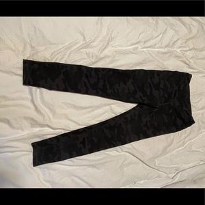 Black and Gray camo pants